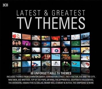 Various - Latest & Greatest TV Themes (3CD / Download) - CD